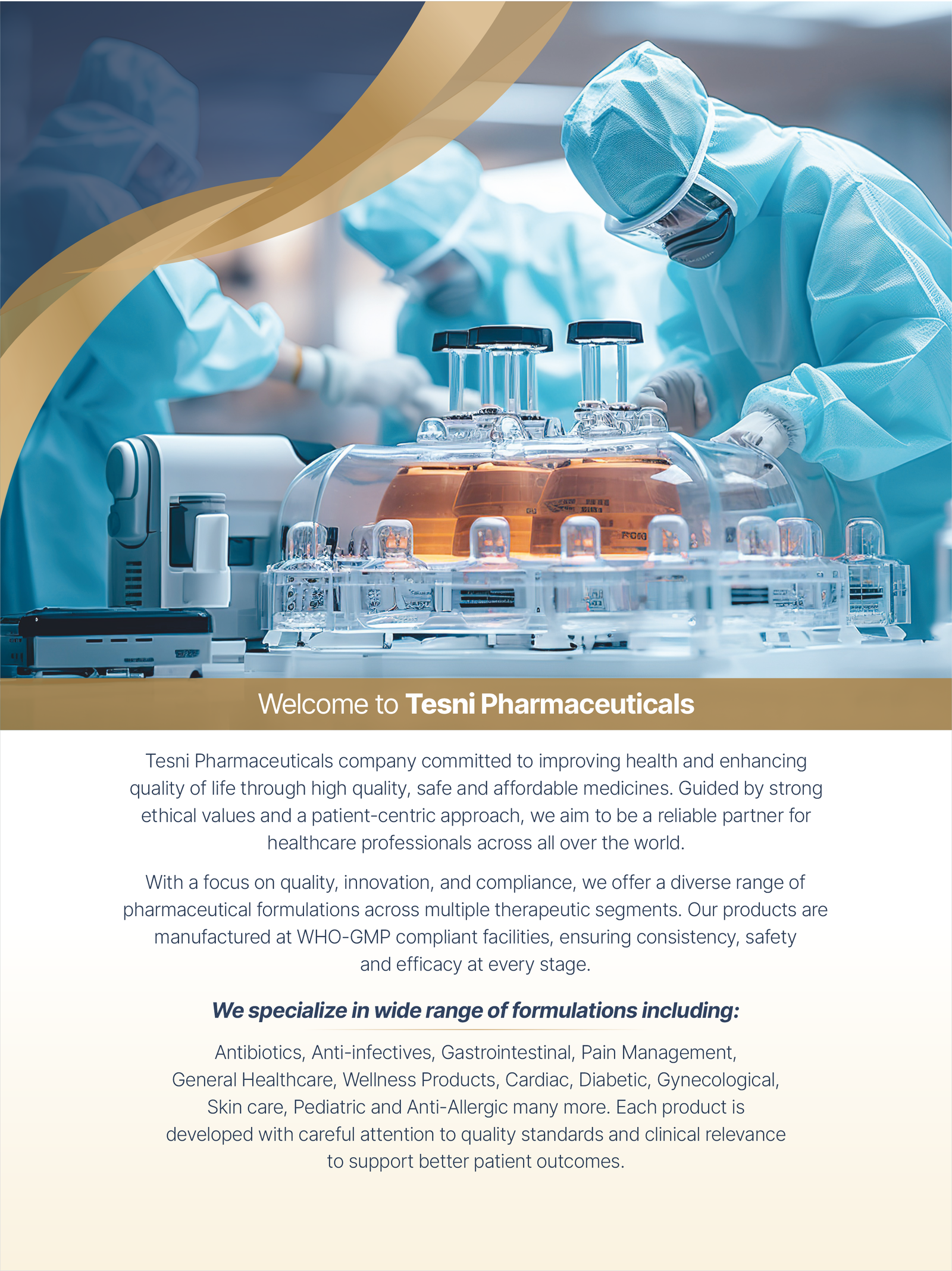 Tesni Pharmaceuticals company